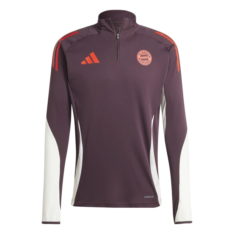 Image of adidas Bayern Munich Tiro 24 Training 2024 2025 Top Adults Long Sleeve Performance T-Shirts S Purple 62905724350