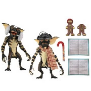 Image of NECA Gremlins - 7 Scale Action Figure - Christmas Carol Winter Scene 2-Pack