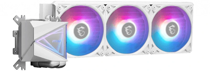 Image of MSI MAG CORELIQUID I360 360 mm Liquid CPU Cooler - RGB LED, White 4711377233217