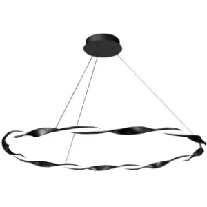Image of Cristal Sand LED Pendant Lamp 48W 3480Lm 3000K Black