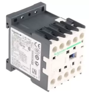 Image of Schneider Electric TeSys K LC1K 3 Pole Contactor - 12 A, 24 V ac Coil, 3NO, 5.5 kW