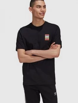 Image of Adidas Originals Adiplore 2.0 Graphic T-Shirt - Black