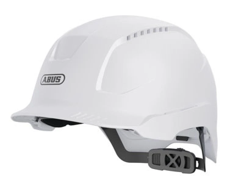 Image of Abus SCATOR Vented Safety Helmet White 38481