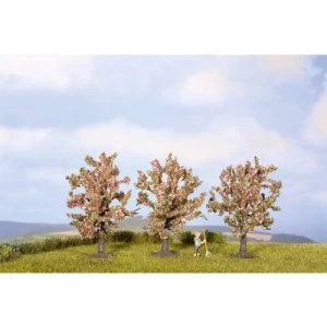 Image of NOCH 25112 Tree set Fruit tree 80 up to 80 mm Rose, Blooming 3 pc(s)