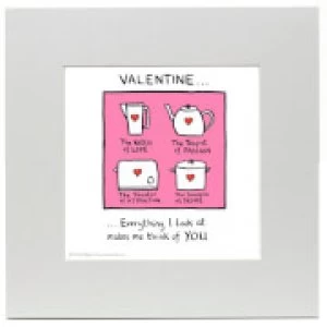 Image of Edward Monkton Think of You Print