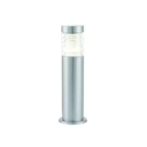 Image of Equinox LED Outdoor Coastal Floor Post IP44 10W Marine Grade Brushed Stainless Steel