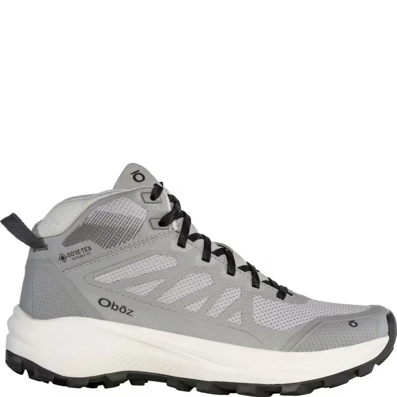 Image of Womens hiking shoes Oboz Katabatic LT GTX Mid Gris Female 41