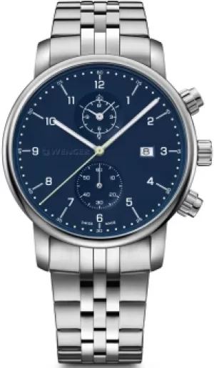 Image of Wenger Watch Urban Classic Chrono Blue