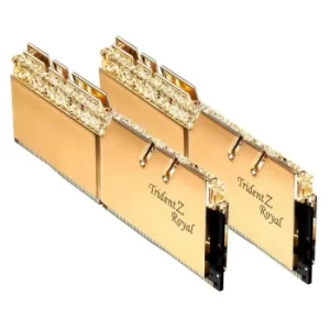 Image of G Skill Trident Z Royal Gold (2 x 8GB) 3600MHz C18 Kit