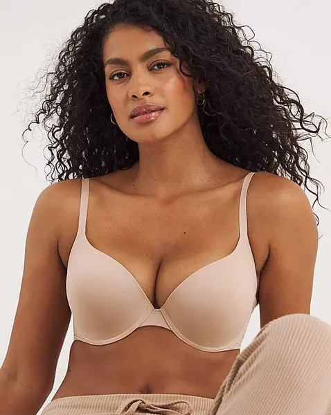 Image of Wonderbra Value T Shirt Wired Bra Beige Beige Female 36C YC57905