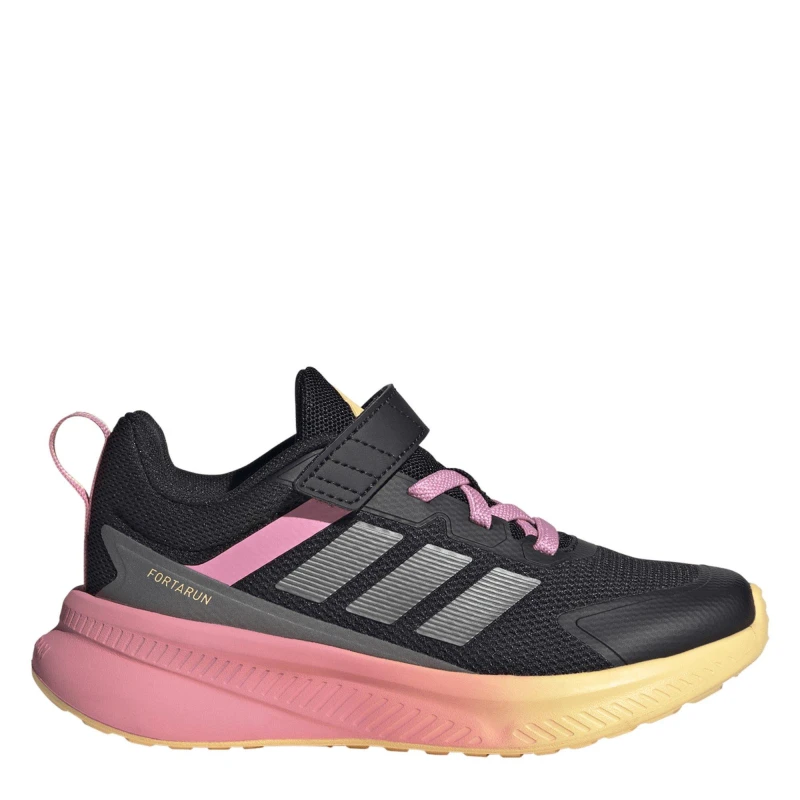 Image of Adidas FortaRun 4.0 Ch63 Black/Met/Pink female 2 (34)