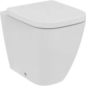 Image of Ideal Standard i. life S Compact Back To Wall Toilet with Soft Close Seat in White Ceramic