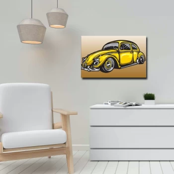 Image of 45702019C - 063 Multicolor Decorative Canvas Painting