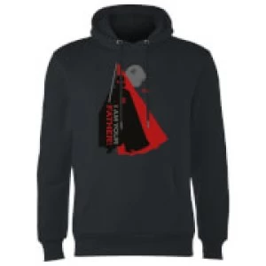 Image of Star Wars Darth Vader I Am Your Father Dark Side Silhouettes Hoodie - Black - M