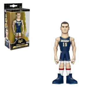 Image of NBA Denver Nuggets Nikola Jokic Vinyl Gold