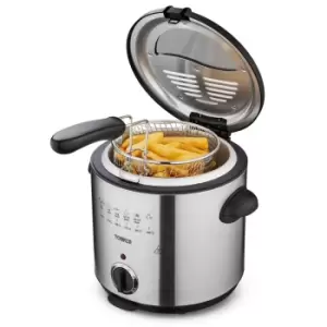 Image of Tower T17070 1.5L 1000W Deep Fat Fryer - Silver