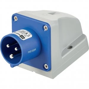 Image of K9701BLU 16AMP IP44 2P+E Appliance Inlet 250-Volt