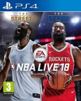 Image of NBA Live 18 PS4 Game