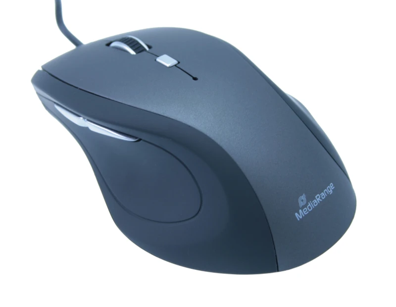 Image of MediaRange MROS202 mouse Office Right-hand USB Type-A Optical 2400 DPI