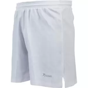 Image of Precision Unisex Adult Madrid Shorts (S) (White)