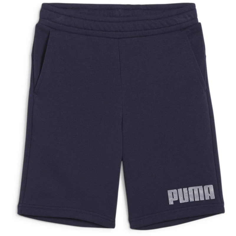 Image of Puma Mass Merchants Shorts Tr B Gym Short Unisex Kids - Blue Blue 7 - 8 Years