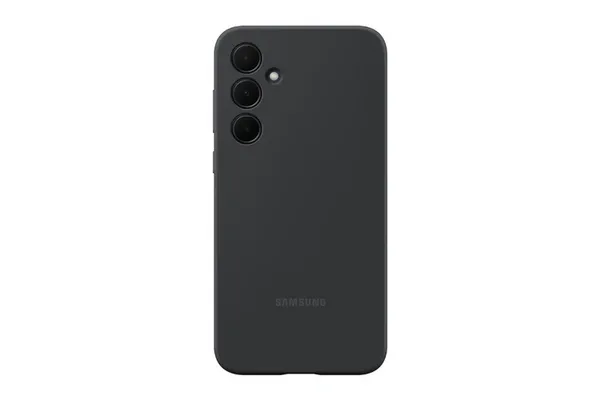 Image of Samsung Silicone Case for Galaxy A35 Black