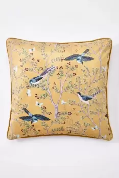 Image of Velvet Songbird Cushion