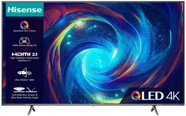 Image of Hisense 75" 75E7KQTUK PRO Smart 4K Ultra HD QLED TV