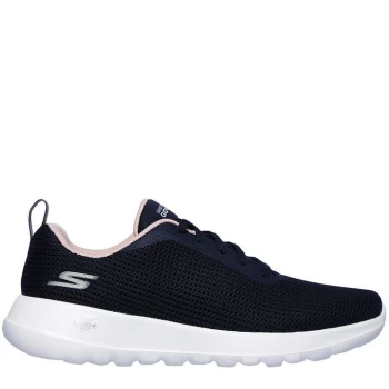 Image of Skechers Go Walk Joy Trainers Ladies - Navy/Pink