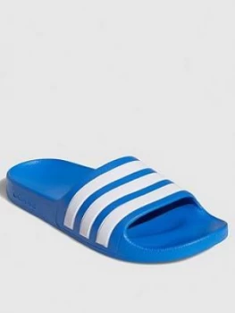 Image of Adidas Adilette Aqua Sliders - Blue