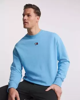Image of Tommy Jeans Blue Badge Crew Sweat