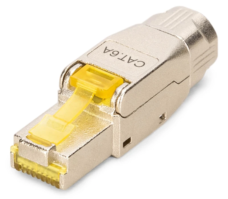 Image of Digitus CAT 6A field connector. AWG 22-27. supports up to 4PPoE. IEEE8