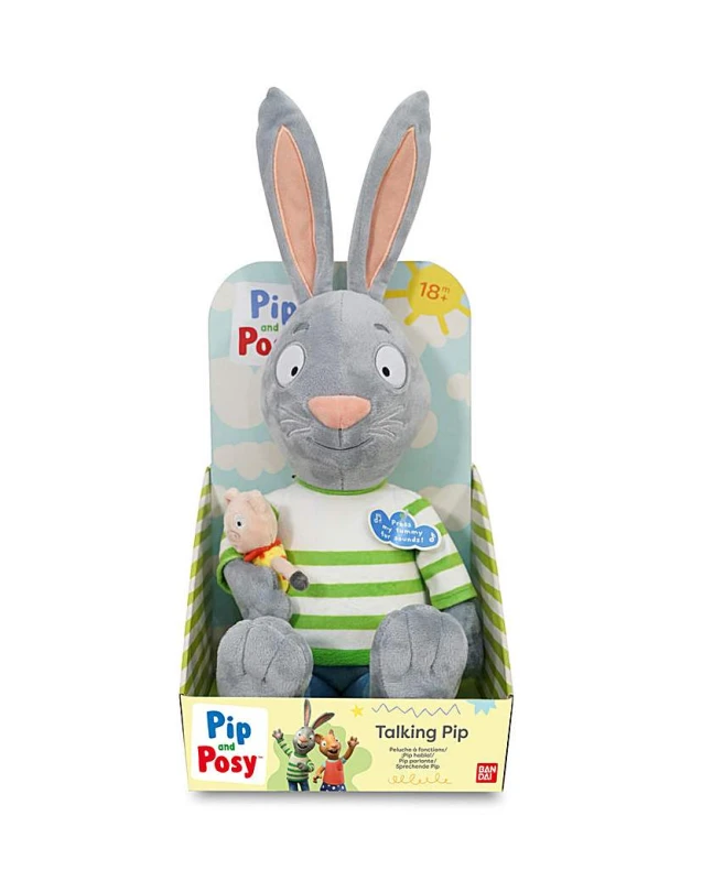 Image of Pip and Posy Pip and Posy 26cm Talking Plush
