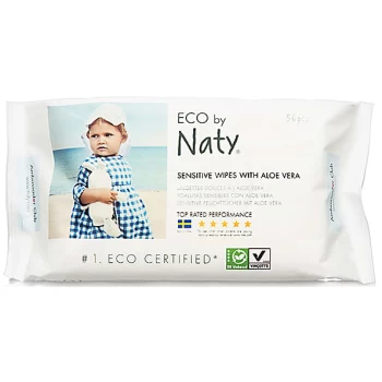 Image of ECO by Naty - Sensitive Wipes with Aloe