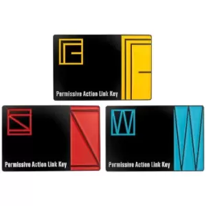 Image of Metal Gear Solid Set of Three Key Cards by Fanattik