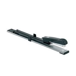 Image of 5 Star Stapler Long Arm Full Strip 300mm Reach 20 Sheets Capacity Black