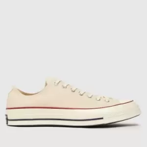 Image of Converse Beige Chuck 70 Ox Trainers