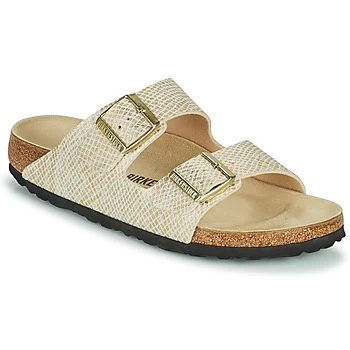 Image of Birkenstock ARIZONA womens Mules / Casual Shoes in Gold