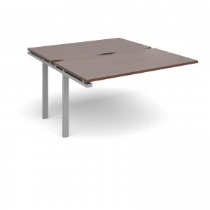 Image of Adapt II Add On Units Back to Back 1400mm x 1600mm - Silver Frame wal