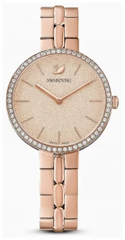 Image of Swarovski Cosmopolitan Metal Bracelet Rose Gold PVD Watch