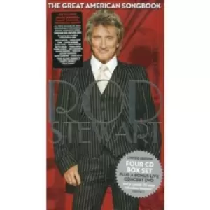 Image of Great American Songbook Box Set plus DVD by Rod Stewart CD Album