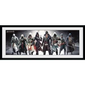 Image of Assassins Creed Characters Framed Collector Print