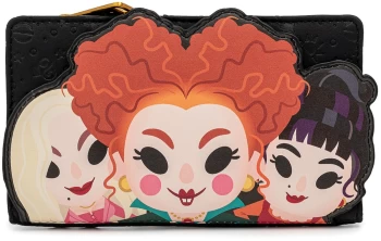 Image of Hocus Pocus Loungefly - Sanderson Sisters Wallet multicolour