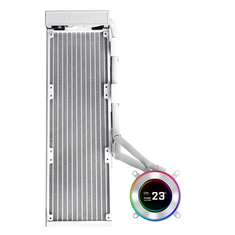Image of Lian Li Lian Li GA II Hydroshift II LCD-C 360N Processor All-in-One liquid cooler White GHS2LCD36W