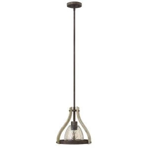 Image of 1 Light Ceiling Mini Pendant Iron Rust, E27