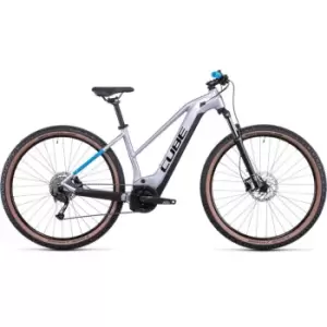 Image of Cube Reaction Performance 625 Trapeze Electric Hybrid Bike - Silver