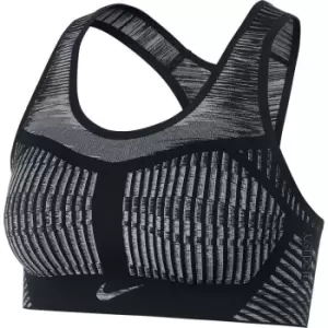 Image of Nike Flyknit High Support Sports Bra Womens - Black
