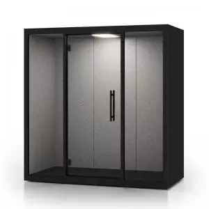 Image of Chatbox Duo acoustic hub - Black exterior