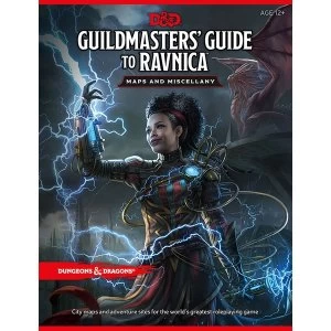 Image of Dungeons & Dragons Guildmasters Guide to Ravnica Maps and Miscellany