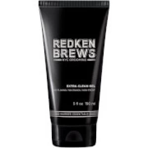 Image of Redken Brews Extra Clean Gel 150ml